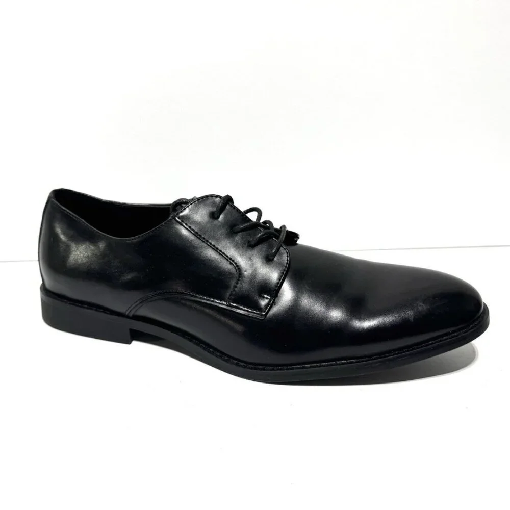Calvin Klein Mens Maxler Oxfords Black Size 10.5 M